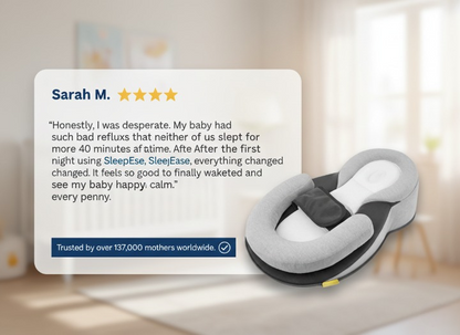 SleepEase™ Premium Comfort Crib [Peaceful Nights for You and Your Baby]