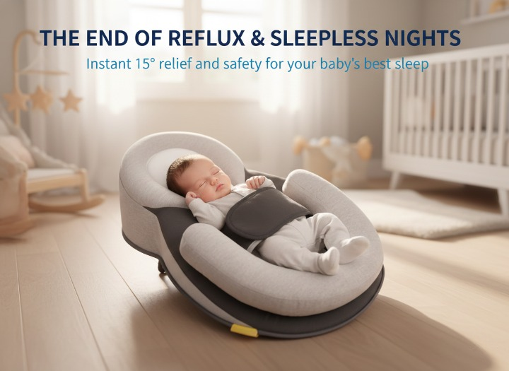 SleepEase™ Premium Comfort Crib [Peaceful Nights for You and Your Baby]